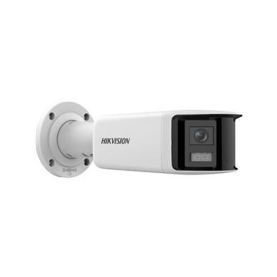 DS-2CD2T47G2P-LSU/SL(2.8mm)(C) - 4MPix IP ColorVu AcuSense panoramatická kamera, LED 40m, WDR 130dB, Audio, Alarm, Mikrofon, bli
