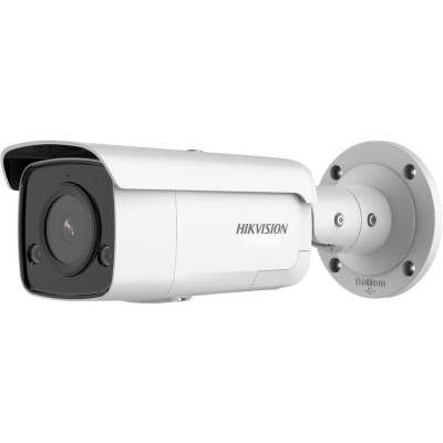 DS-2CD2T86G2-ISU/SL(2.8mm)(C) - 8MPix IP Bullet AcuSense kamera, IR 60m, IP67, Audio, Alarm, mikrofon, reproduktor, blikač
