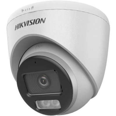 DS-2CE72DF0T-LFS(2.8mm) - 2MPix HDTVI Turret Hybrid ColorVu kamera, LED/IR 40m, 4v1, Audio, IP67