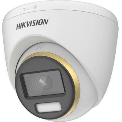 DS-2CE72DF3T-F(2.8mm) - 2MPix HDTVI Turret ColorVu kamera, LED 40m, 4v1, IP67, WDR 130dB