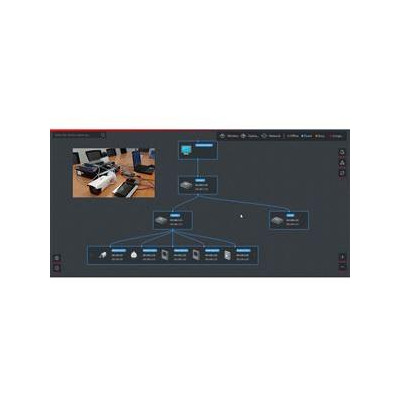 DS-3E1326P-EI - Smart managed switch 24x100TX PoE+2x uplink Gb Combo port, 370W, Super PoE