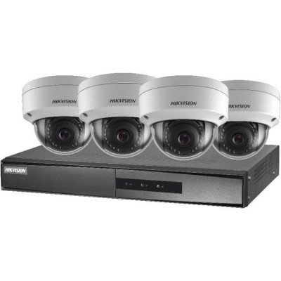 DS-J142I/NK42E1H(C) - Sada 4 Dome 2Mpix kamer a NVR s podporou POE