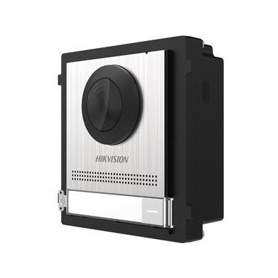 DS-KD8003-IME1(B)/S - Modul IP interkomu 1-tlačítkový s kamerou, nerez