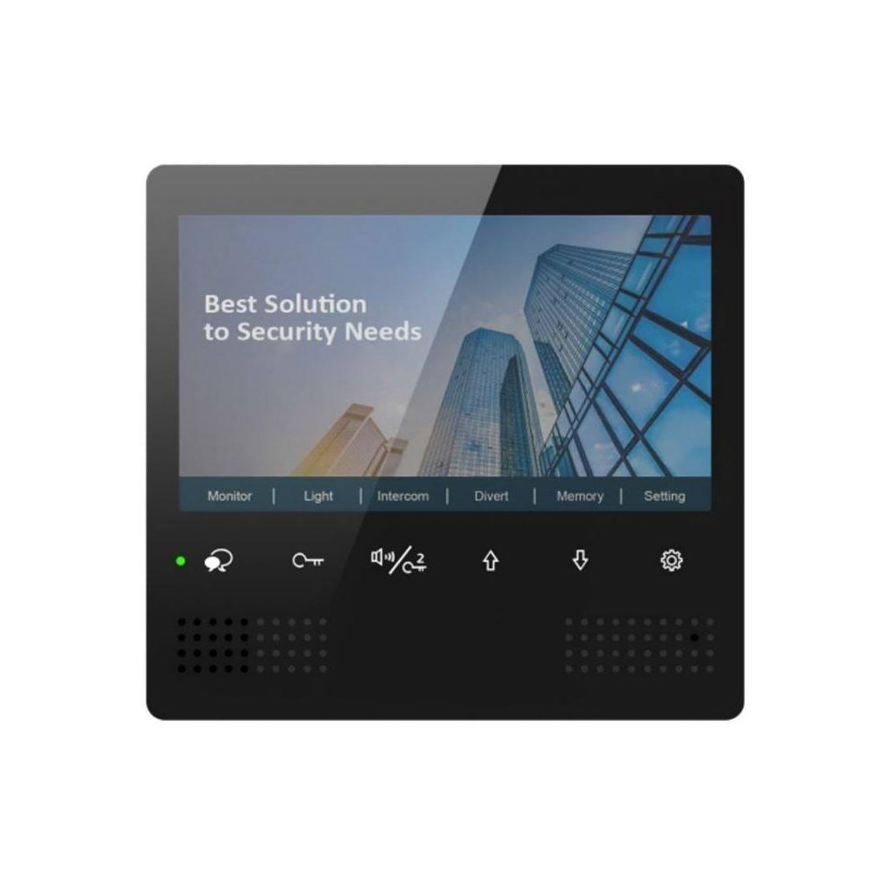 DPM-D278-B - Bytový monitor, pro D2, 7" LCD, dotyková tlačítka, CZ menu, černý DPM-D278-B - Bytový monitor, pro D2, 7" LCD, dotyková tlačítka, CZ menu, černý
