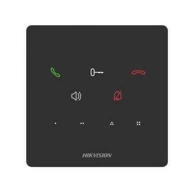 DS-KH6000-E1/Alarm - Vnitřní dotyková IP Audio stanice bez obrazovky, PoE, alarm