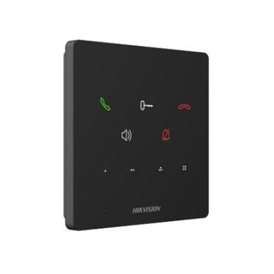 DS-KH6000-E1/Alarm - Vnitřní dotyková IP Audio stanice bez obrazovky, PoE, alarm