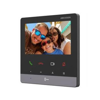 DS-KH6100-E1 - Vnitřní IP stanice s 4,3"TFT obrazovkou, PoE