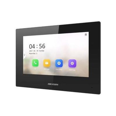 DS-KH6320-LE1(B) - 7" IP bytový dotykový monitor, PoE