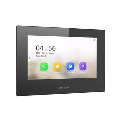DS-KH6320-LE1(B) - 7" IP bytový dotykový monitor, PoE
