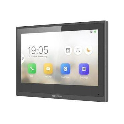 DS-KH6351-TE1 - 7" IP bytový dotykový monitor, PoE