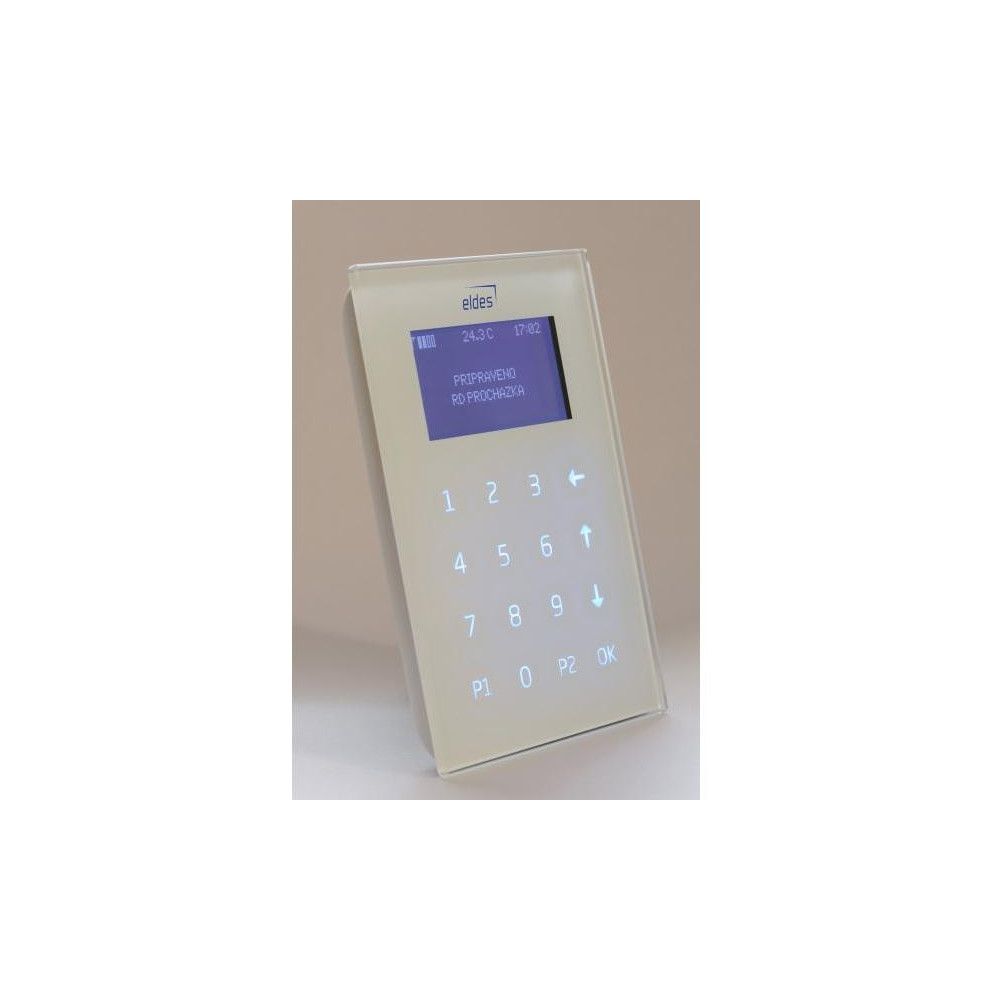 EKB2, bílá - LCD klávesnice bílá pro ústředny ESIM364/384 EKB2, bílá - LCD klávesnice bílá pro ústředny ESIM364/384