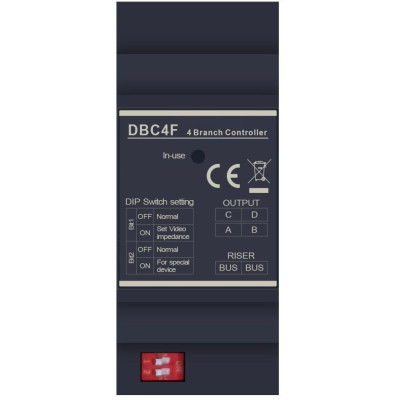 XtendLan Rozbočovač D2 1:4 pro monitory (max. 4)