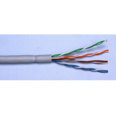 KLEXI65604AH - Kabel LEXI Cat 5e UTP LSOH šedý licna