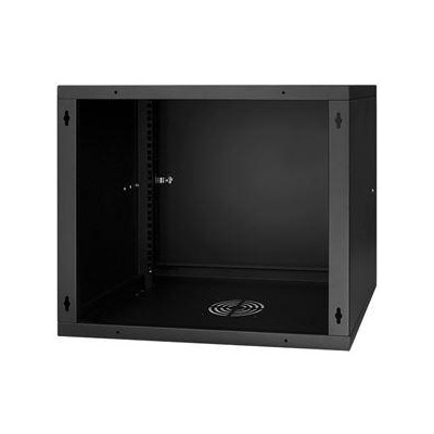 LX19-9U-450MB - LEXI-Net Basic Rozvaděč nástěnný 19" 9U 520x450, dveře plech, černý