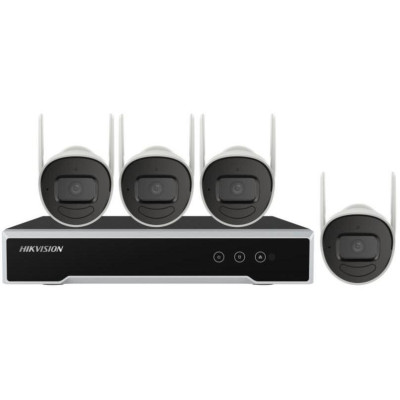 NK844W0H-1T(E) - Sada 4 Wi-Fi bullet kamer 4MPix, WI-FI NVR a 1TB HDD