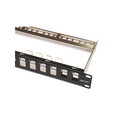 PATCHP16PNEOU/F - LEXI-Net Patch panel 16 portů neosazený pro UTP/ FTP, velikost 1U