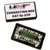 Spojovac&iacute; box z&aacute;řezov&yacute; nest&iacute;něn&yacute; UTP pro kabel CAT5e