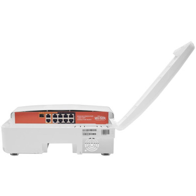 WI-PS210G-O V2 - Venkovní HiPoE switch s 8 porty PoE, 2xGE+1xSFP, IP65, 120W