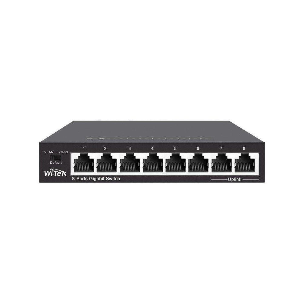 WI-SG108 V2 - 6+2x Gigabit Steel Case Desktop Ethernet switch WI-SG108 V2 - 6+2x Gigabit Steel Case Desktop Ethernet switch