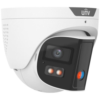 IPC3K28SE-ADF28KMC-DL-I0 - 8MP IP Double-Light Alarm Binocular Turret kamera, obj. 2,8mm, IR/LED 30m, audio, alarm, IK10