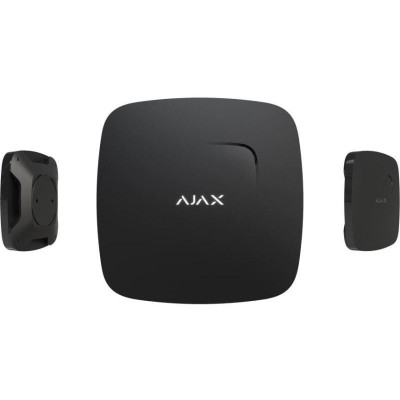 AJAX FireProtect Plus (Heat/Sm/CO),černá - Bezdrátový detektor kouře, teploty a CO vybavený sirénou (85 dB)