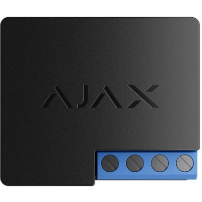 AJAX Relay - Bezdrátové nízkoproudé bezpotenciálové NC/NO relé (7-24V), ovládání skrz aplikaci
