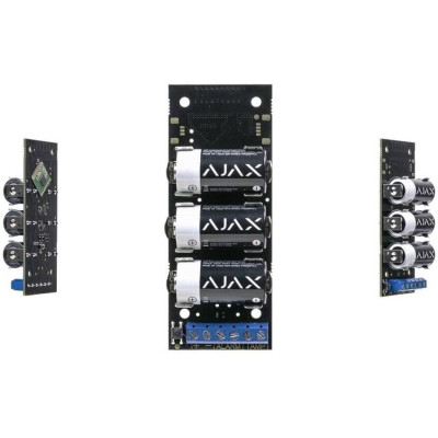 AJAX Transmitter - Modul pro integraci drátového zařízení do systému Ajax, nastavitelný drátový vstup typu NC / NO