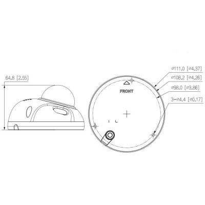 Dahua IPC-HDBW3541F-AS-0280B-S2