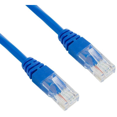 XtendLan Patch kabel Cat 5e UTP 0,25m modrý