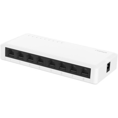 Imou by Dahua switch SG108C-V2/ 8x Gigabit port/ 10/100/1000 Mbps RJ45 ports/ 16 Gbps/ napájení DC5V1A/ bílý
