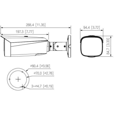 Dahua IPC-HFW3849T1-AS-PV-0280B-S5