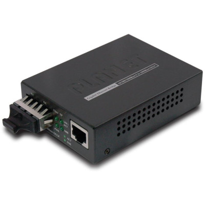 Planet GT-802 opto konvertor 10/100/1000Base-T - 1000Base-SX, SC, multimode, 220/550 m