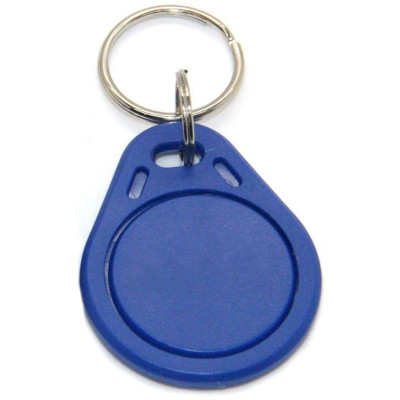 XtendLan Identifikační klíčenka k dveřním stanicím, RFID 13,56MHz - s číslem - blue