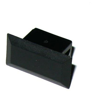 XtendLan SC zátka-záslepka do otvorů v rozvaděči, simplex, černá