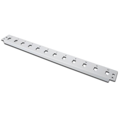 XtendLan čelo pro optický rozvaděč OR025, 12x SC simplex, klip, šedé