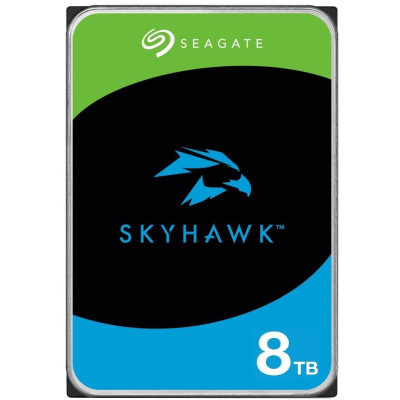 Seagate SkyHawk 8TB HDD / ST8000VX010 / Interní 3,5" / 5400 rpm / SATA III / 256 MB