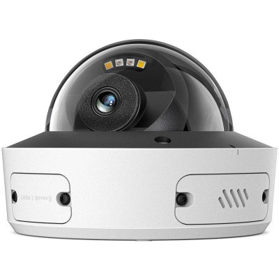 TP-Link VIGI InSight S285(4mm), 8MP, dome, 4mm, 3840x2160, Full-Color IR 30m, mic + repro, PoE, SD, IP67, IK10
