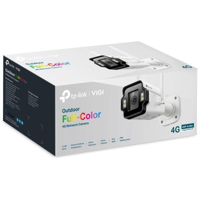 TP-Link Insight S345-4G(4mm), 4MP, 4G, bullet, 4mm, 2688x1520, Full-Color IR 50m, mic + repro, SD, IP66