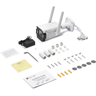 TP-Link Insight S345-4G(4mm), 4MP, 4G, bullet, 4mm, 2688x1520, Full-Color IR 50m, mic + repro, SD, IP66
