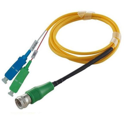 XtendLan Pasivní optický CATV přijímač v kabelu, 40-1000MHz, SC/APC, F male, 1100-1600nm, WDM/GEPON, 65dBuV@0dBm