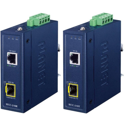 Planet Průmyslový EtherCAT konvertor RJ45/SFP, kit TX+RX