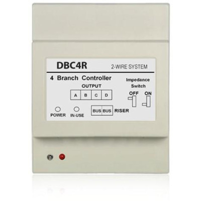 XtendLan Rozbočovač D2 1:4 se zesílením, vhodné pro rozbočení hlavního vedení, vhodné pro monitory (max. 8)