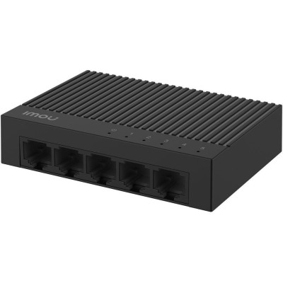 Imou by Dahua switch SF105C/ 5x port/ 10/100 Mbps RJ45 ports/ 1 Gbps/ napájení DC5V1A/ černý