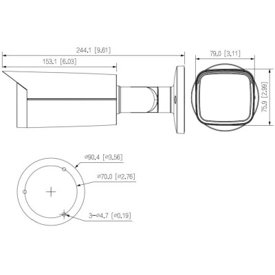 Dahua IPC-HFW5541T-ASE-0360B-S3