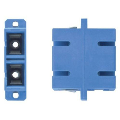 XtendLan SC-SC duplex adaptér SM, modrý, do optických rozvaděčů