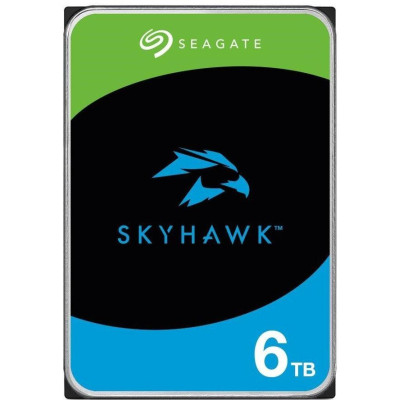 Seagate SkyHawk 6TB HDD / ST6000VX009 / Interní 3,5" / 5400 rpm / SATA III / 256 MB