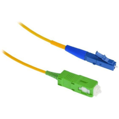 XtendLan FO patch LC-SC/APC 0.5m 9/125, simplex, ultraflexibilní G.657.A1, LS0H, průměr 2mm, krátký vývod