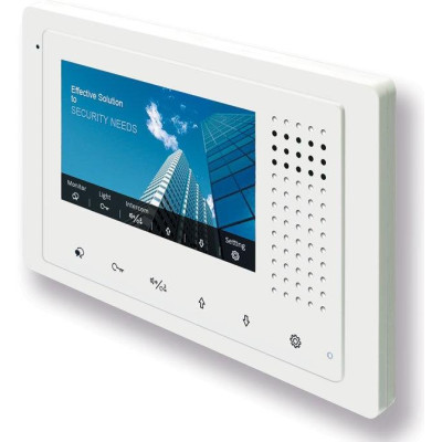XtendLan Bytový monitor 2-drát D2/ LCD 4,3" 480x272/ CZ menu/ bílý