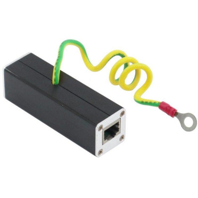 XtendLan Přepěťová ochrana UTP vedení, zemnící vodič, 100/1000Mbit, chrání dva páry