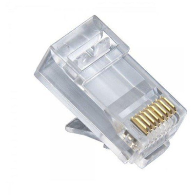 XtendLan Konektor UTP RJ45 CAT 6, lanko, 50U, vkládané rozpletení